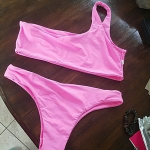Zaful one shoulder bikini never worn